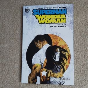 Superman Wonder Woman Dark Truth DC Book
